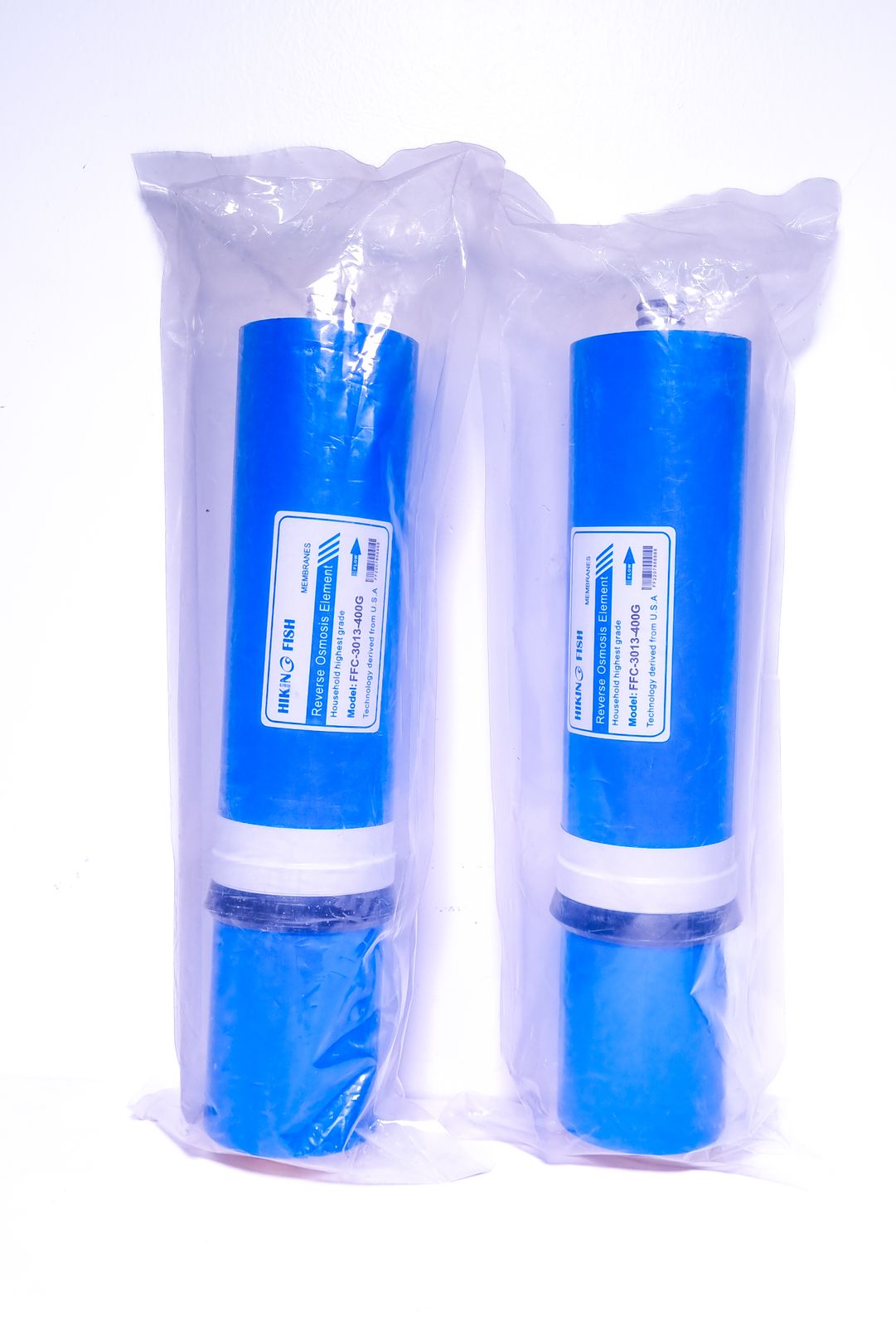 Sealed reverse-osmosis membrane elements