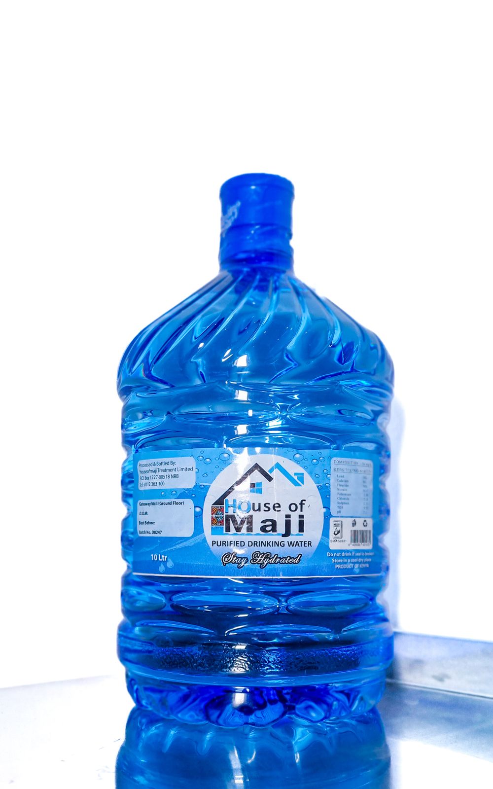 House of Maji 10-litre water