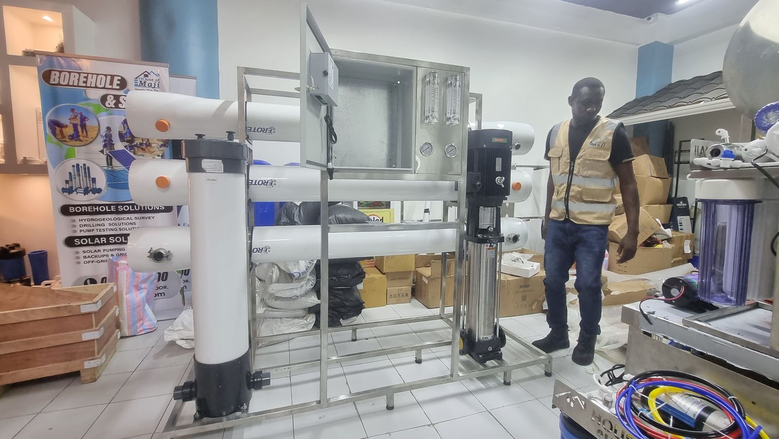 Industrial RO, engineer-built