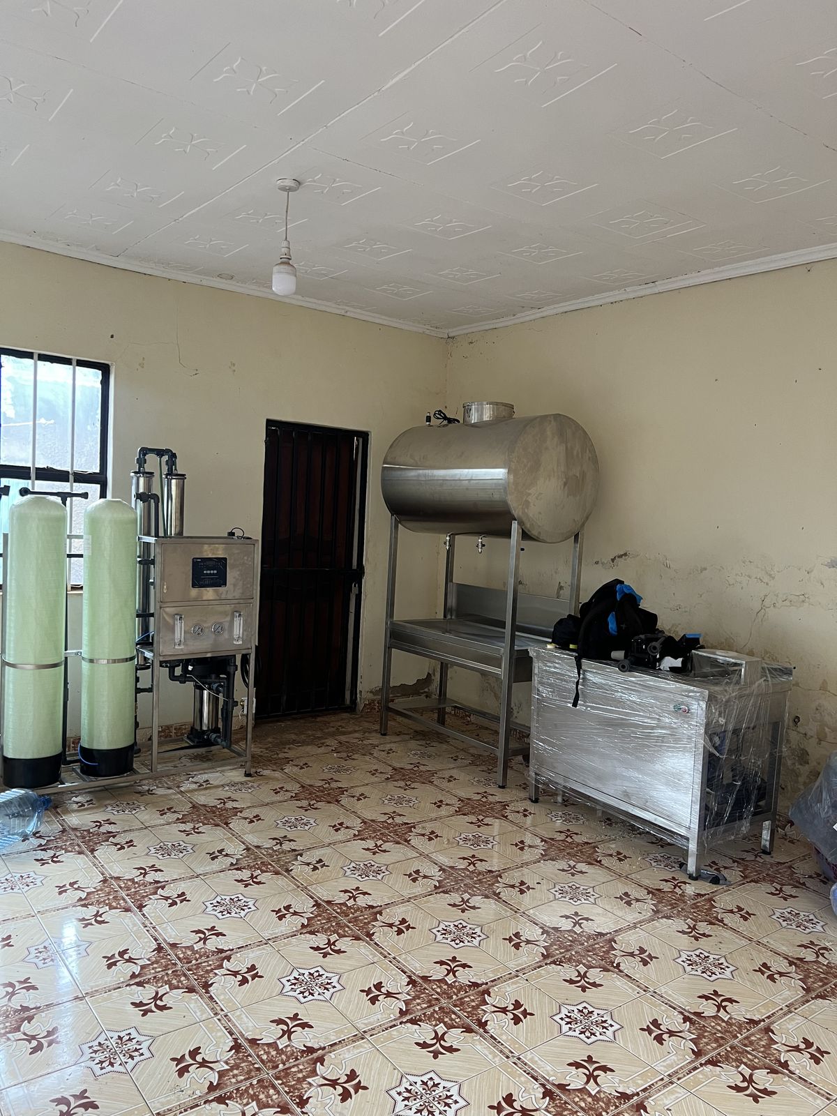 Industrial RO install · Busia