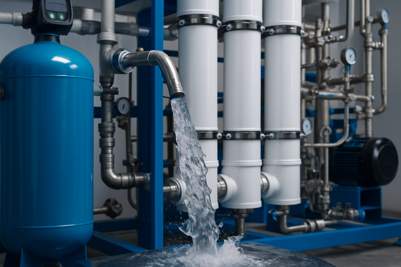 Industrial water treatment Machine
